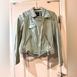 Barney’s Originals Leather Jacket